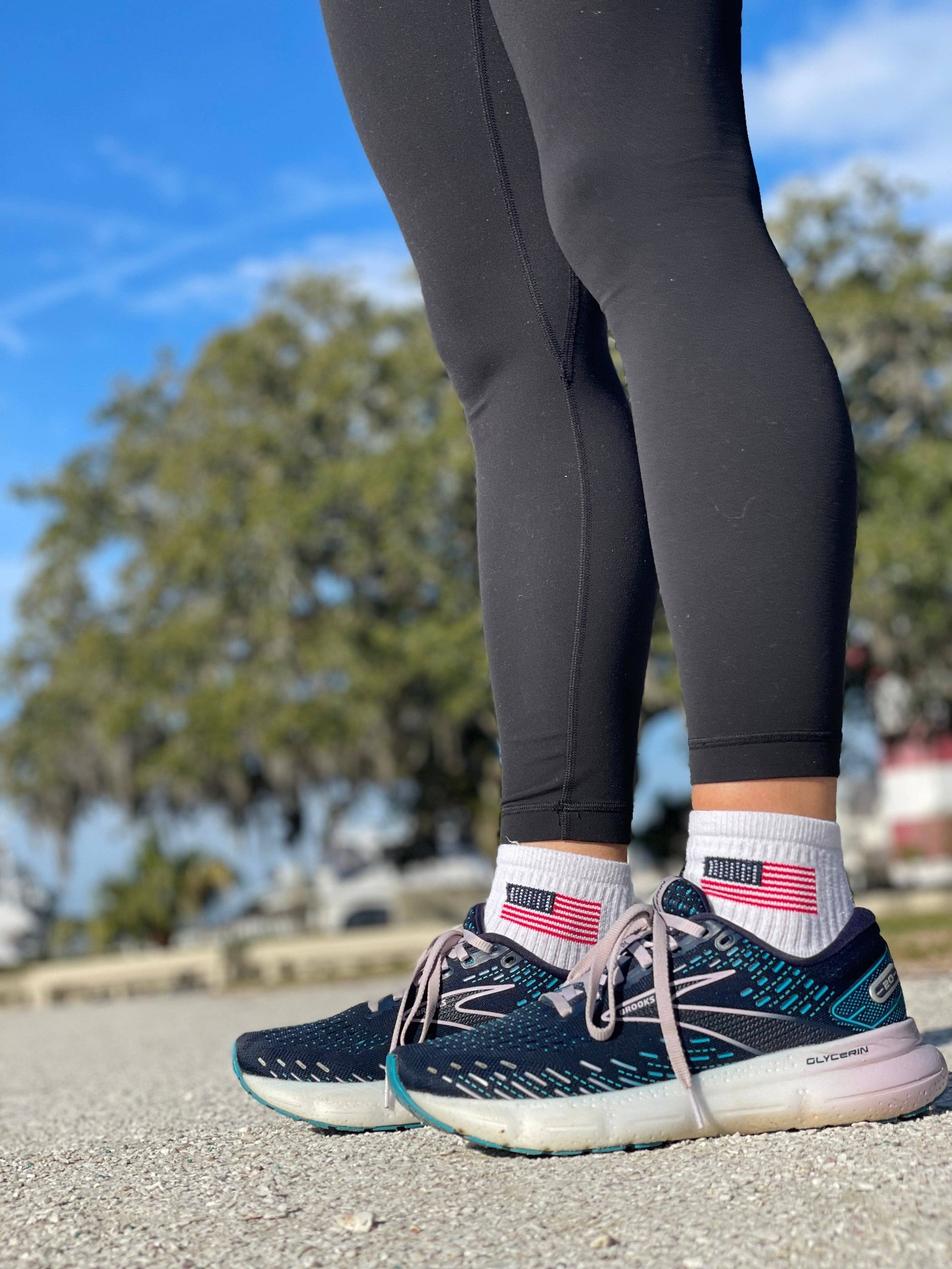 American Flag: Navy / XS Mayo Mills