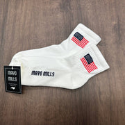 American Flag: Pink / XS Mayo Mills