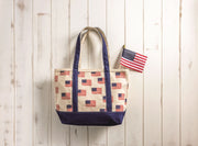 Americana Tote Mud Pie Reusable tote