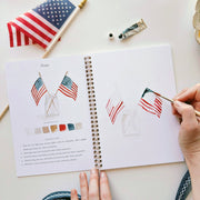 Americana watercolor workbook emily lex studio