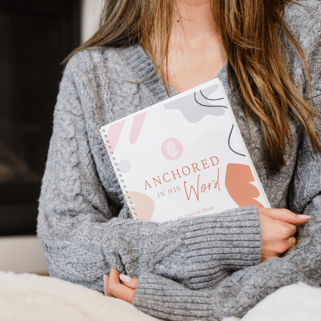 Anchored In His Word: A 90 Day Devotional Spiral Bible