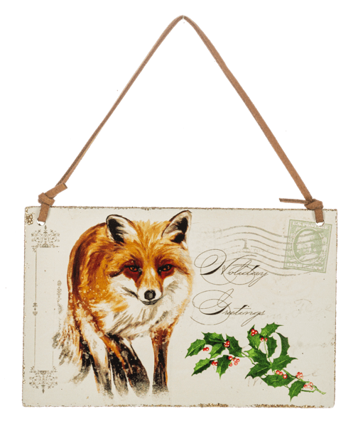 Animal Postcard Christmas Ornament - Thumbnail 3