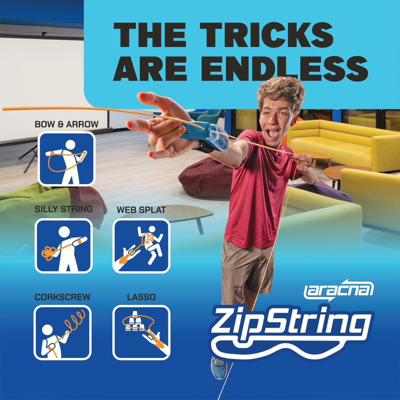 ARACNA ZipString Zip String Toys