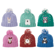 Artisan Knit Animal Hat in Wool Ganz