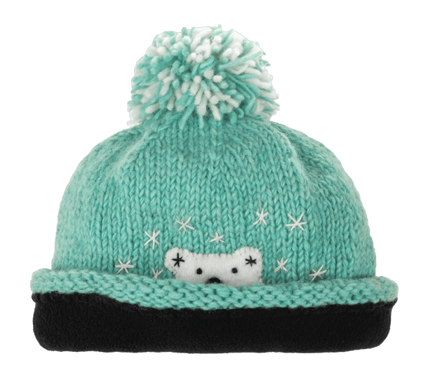 Artisan Knit Animal Hat in Wool Ganz