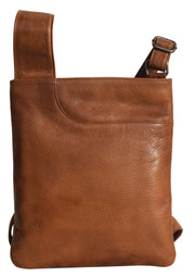 Athena Handcrafted Leather Crossbody Bags: Cognac Latico Leathers