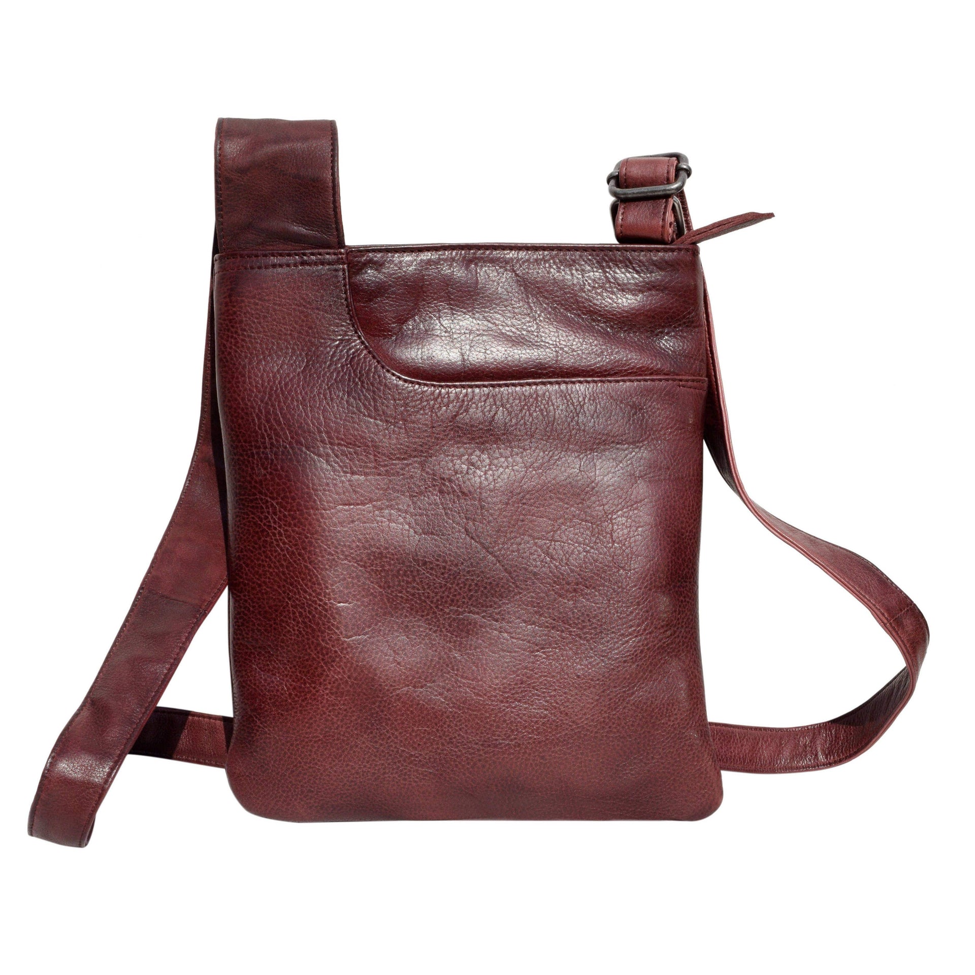 Athena Handcrafted Leather Crossbody Bags: Cognac Latico Leathers