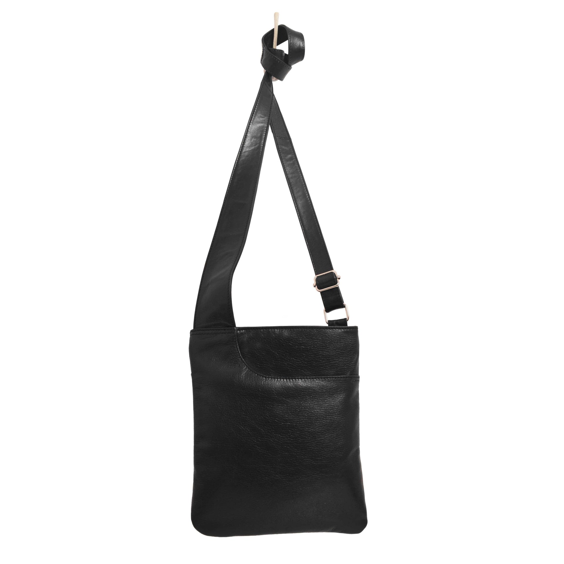 Athena Handcrafted Leather Crossbody Bags: Denim Latico Leathers