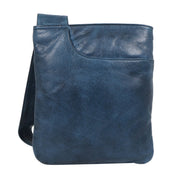 Athena Handcrafted Leather Crossbody Bags: Denim Latico Leathers