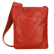 Athena Handcrafted Leather Crossbody Bags: Oxblood Latico Leathers