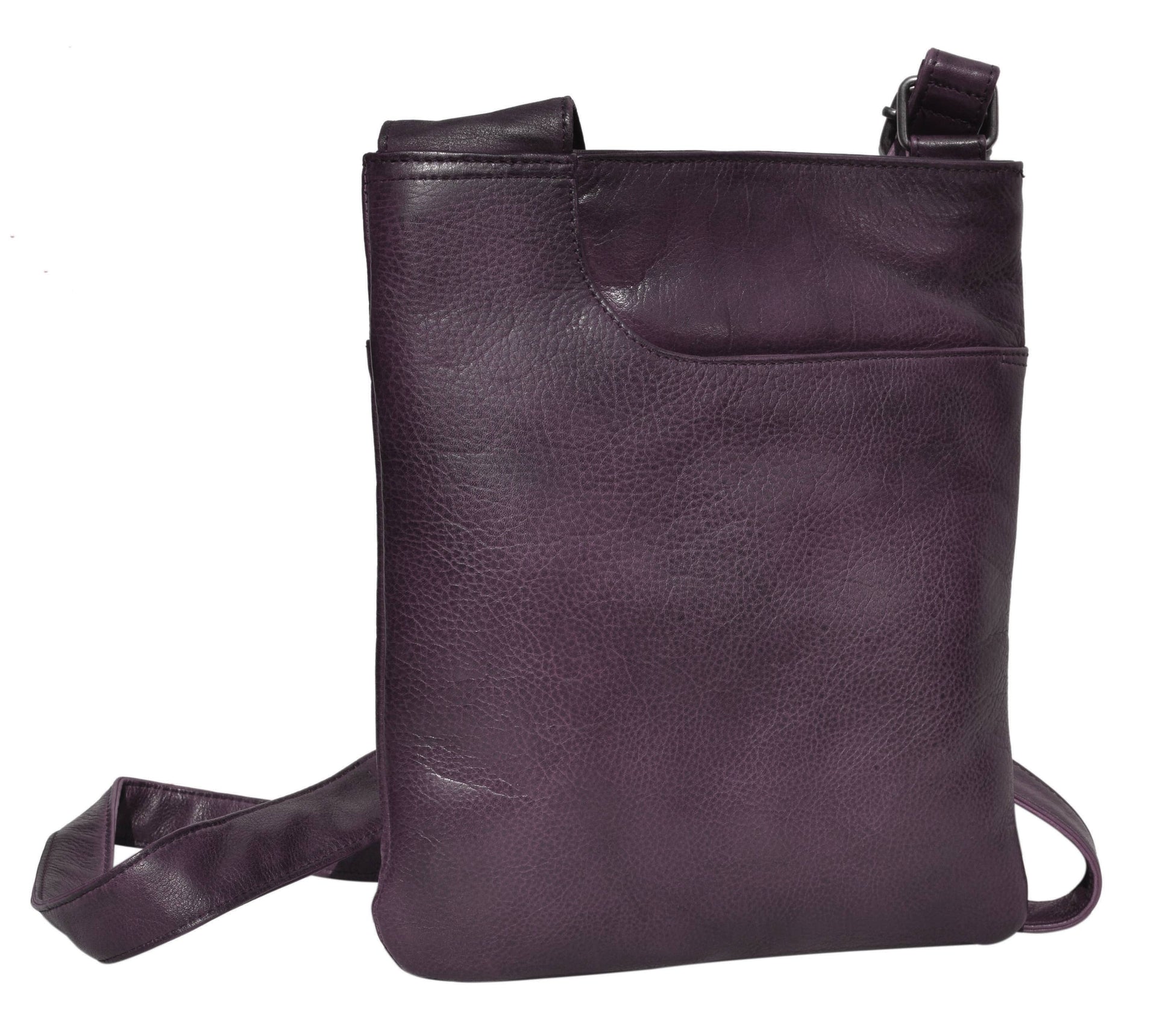 Athena Handcrafted Leather Crossbody Bags: Oxblood Latico Leathers