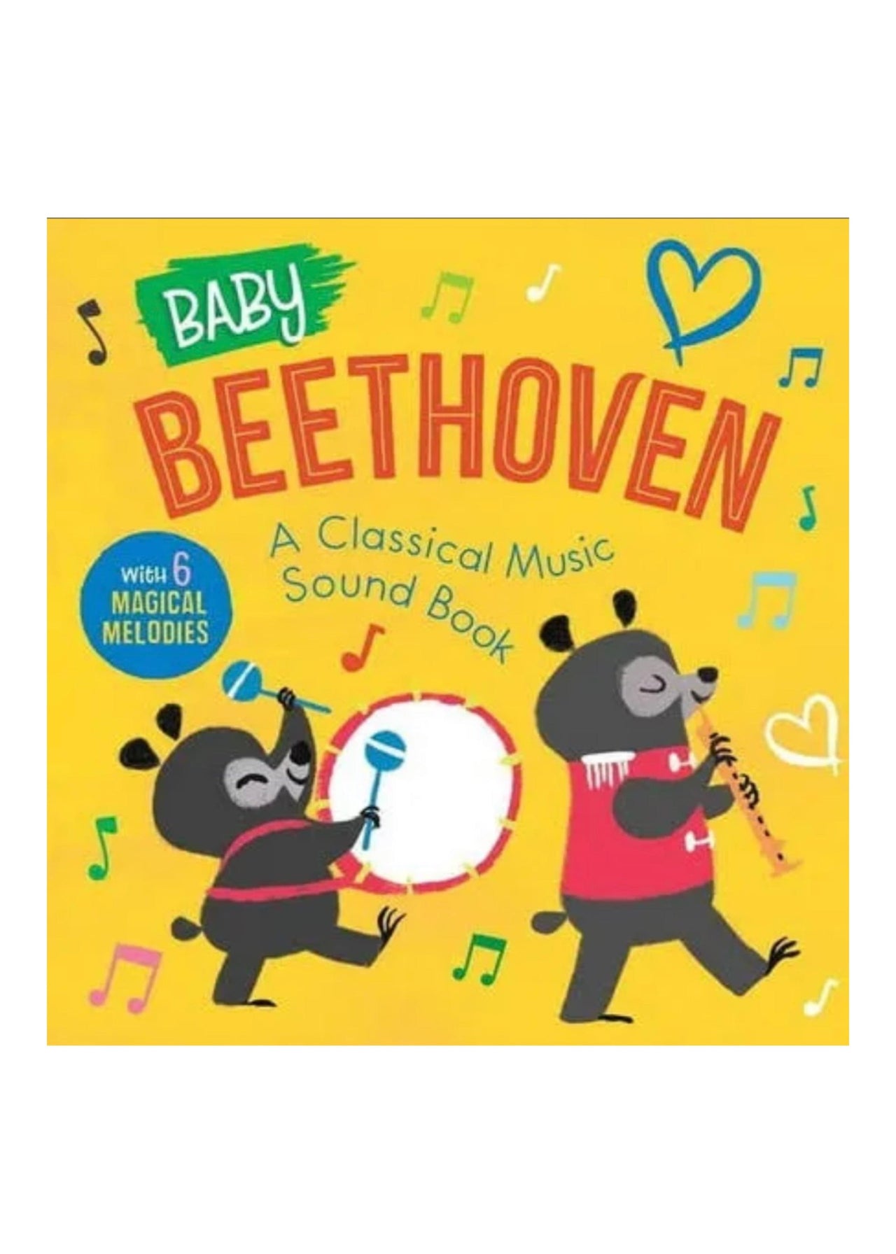Baby Music Series | 4 Composers House of Marbles Board Book Beethoven