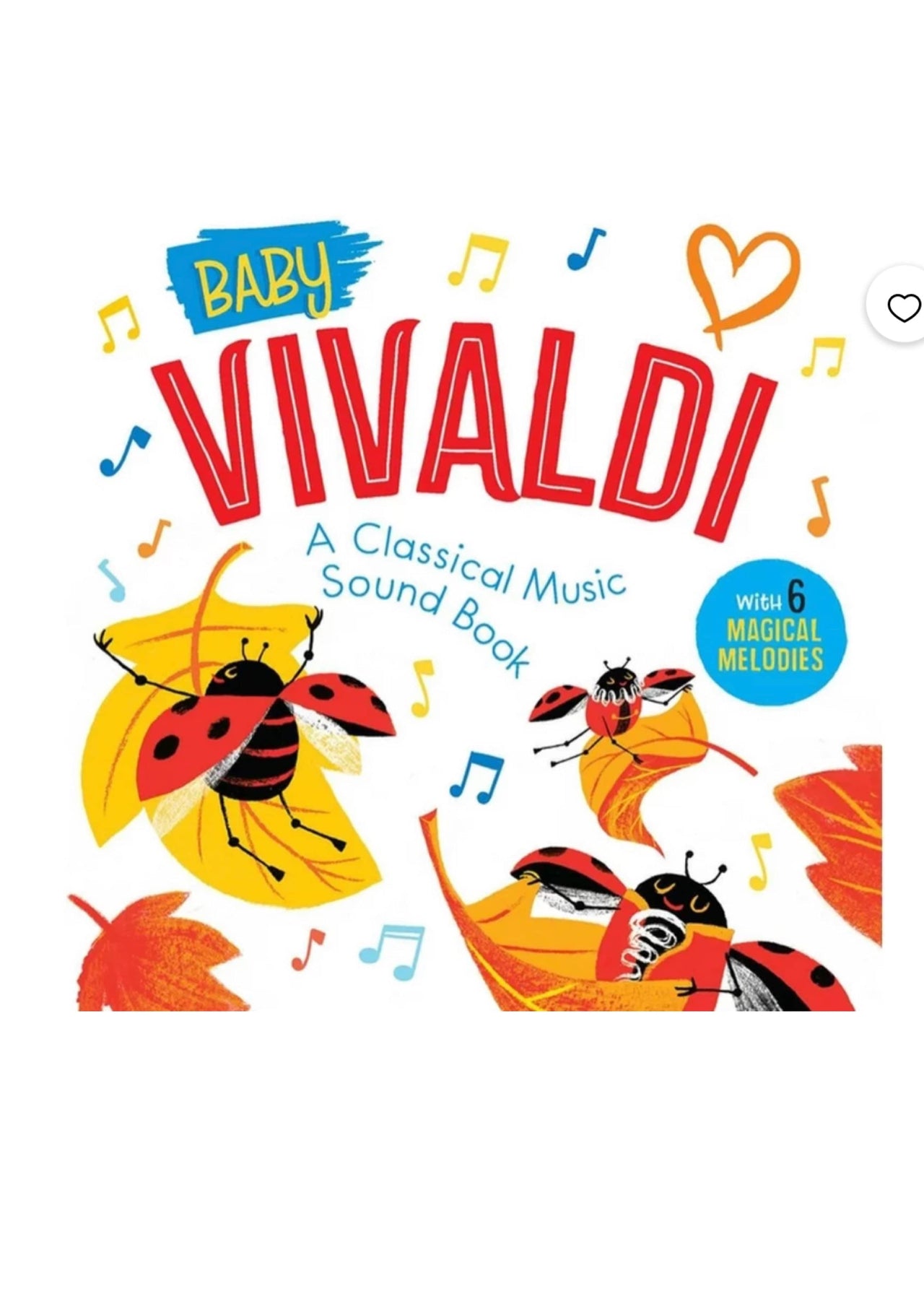 Baby Music Series | 4 Composers House of Marbles Board Book Vivaldi