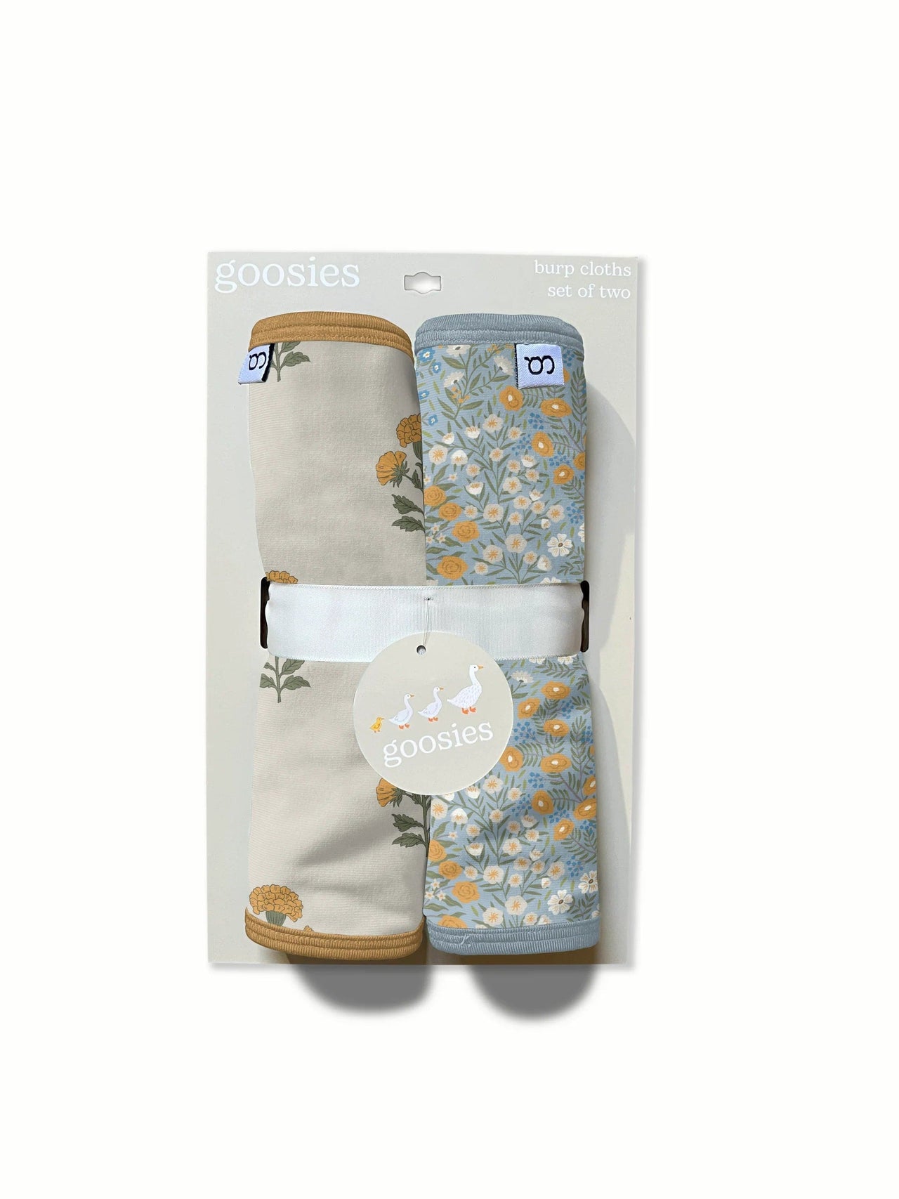 Baby Set by Goosies | Marigold Block Print Goosies Baby