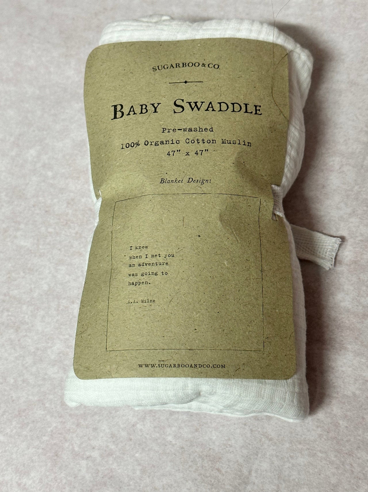 Baby Swaddle A.A. Milne Sugarboo Designs swaddle