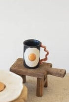 Bacon and Eggs Ceramic Mug, Novelty Kitchen Gift Kalalou, Inc.
