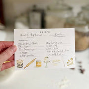 Baking recipe cards emily lex studio