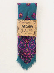 Bandanas by Natural Life, Charcoal Brimfield Natural Life Hair Accessories