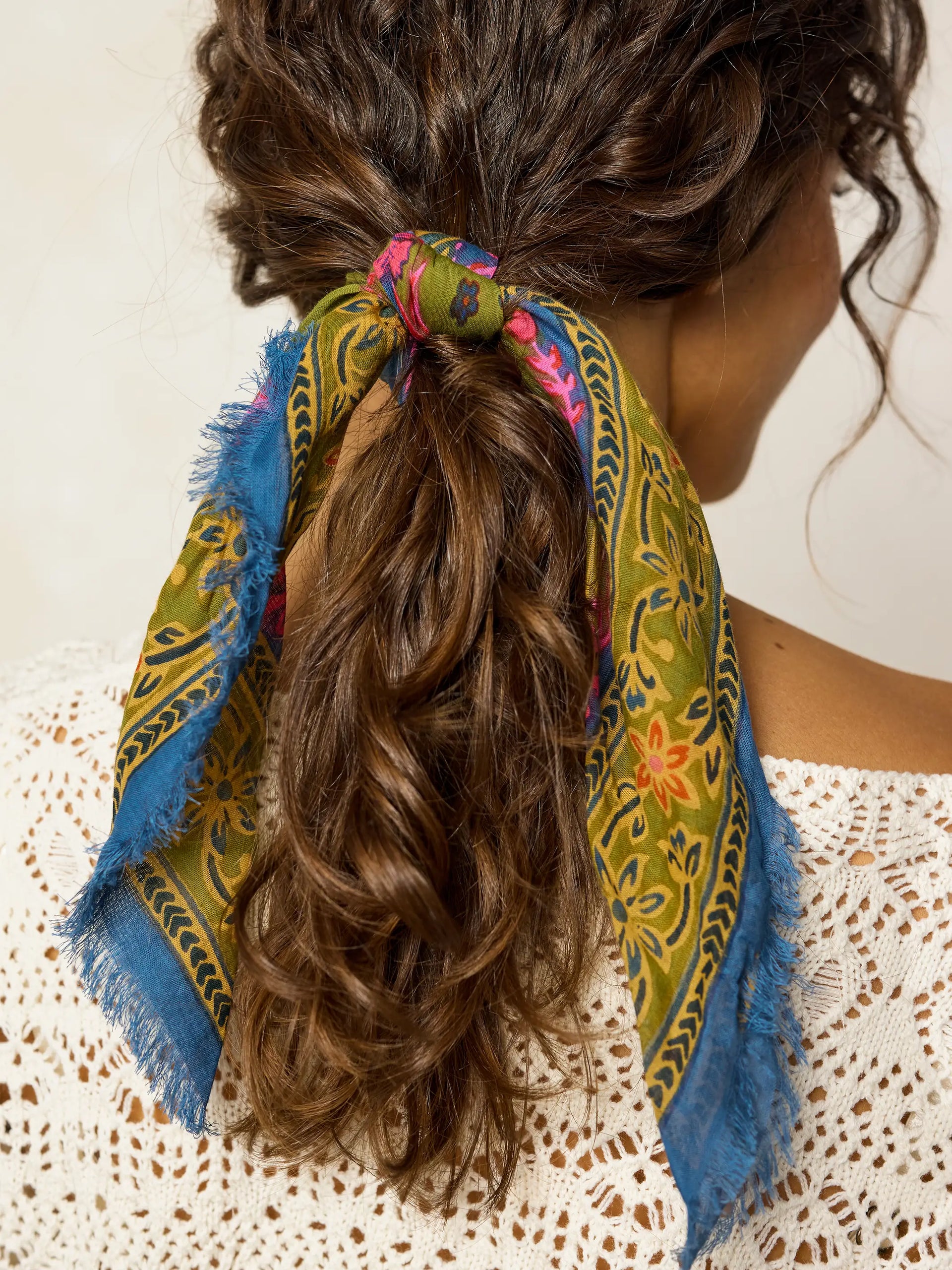 Bandanas by Natural Life | Moss Spring Scarf Natural Life Hair Accessories