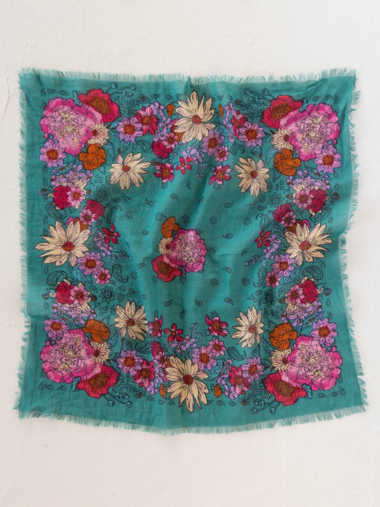 Bandanas by Natural Life | Teal Botanical Natural Life Hair Accessories