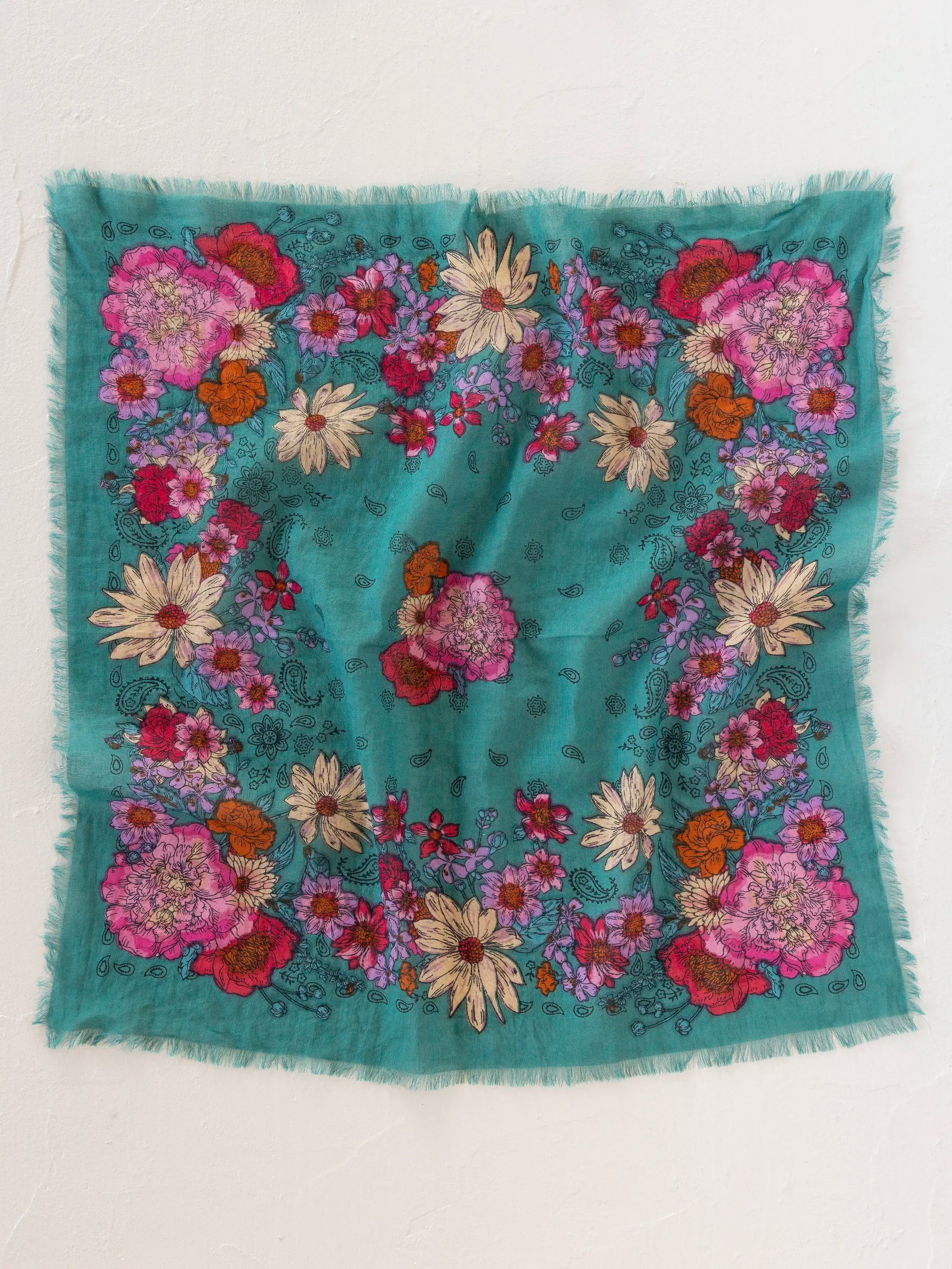 Bandanas by Natural Life | Teal Botanical Natural Life Hair Accessories