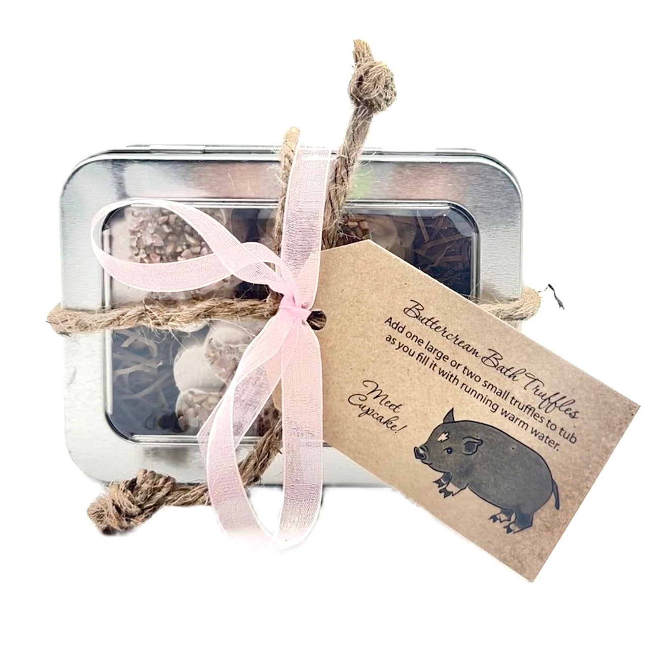 Bath Truffles Tin: Buttercream 1818 Farms