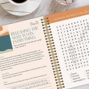 Be Still: Word Search Devotional for Peace & Rest in God Spiral Bible