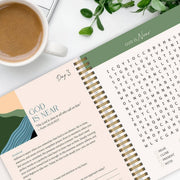 Be Still: Word Search Devotional for Peace & Rest in God Spiral Bible