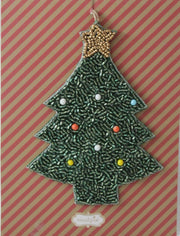 Beaded Gift Card Ornaments Mud Pie HOLIDAY Tree