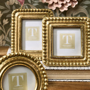 Beaded Texture Gold Photo Frame Two's Company Picture Frames