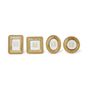 Beaded Texture Gold Photo Frame Two's Company Picture Frames