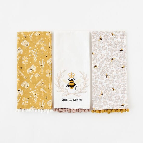 Bee Dish Towel One Hundred 80 Degrees