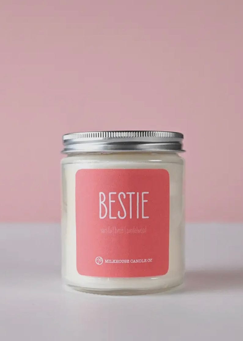 Bestie Candle 7 oz Milkhouse Candles Candle