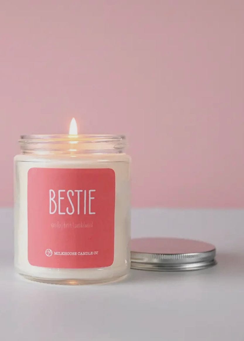 Bestie Candle 7 oz Milkhouse Candles Candle