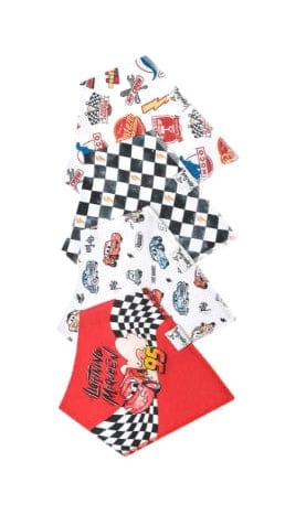 Bib Set by Copper Pearl | Disney Pixar Cars Carolina Baby aco Bibs