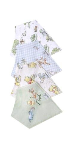 Bib Set by Copper Pearl | Hundred Acre Wood Carolina Baby aco Bibs