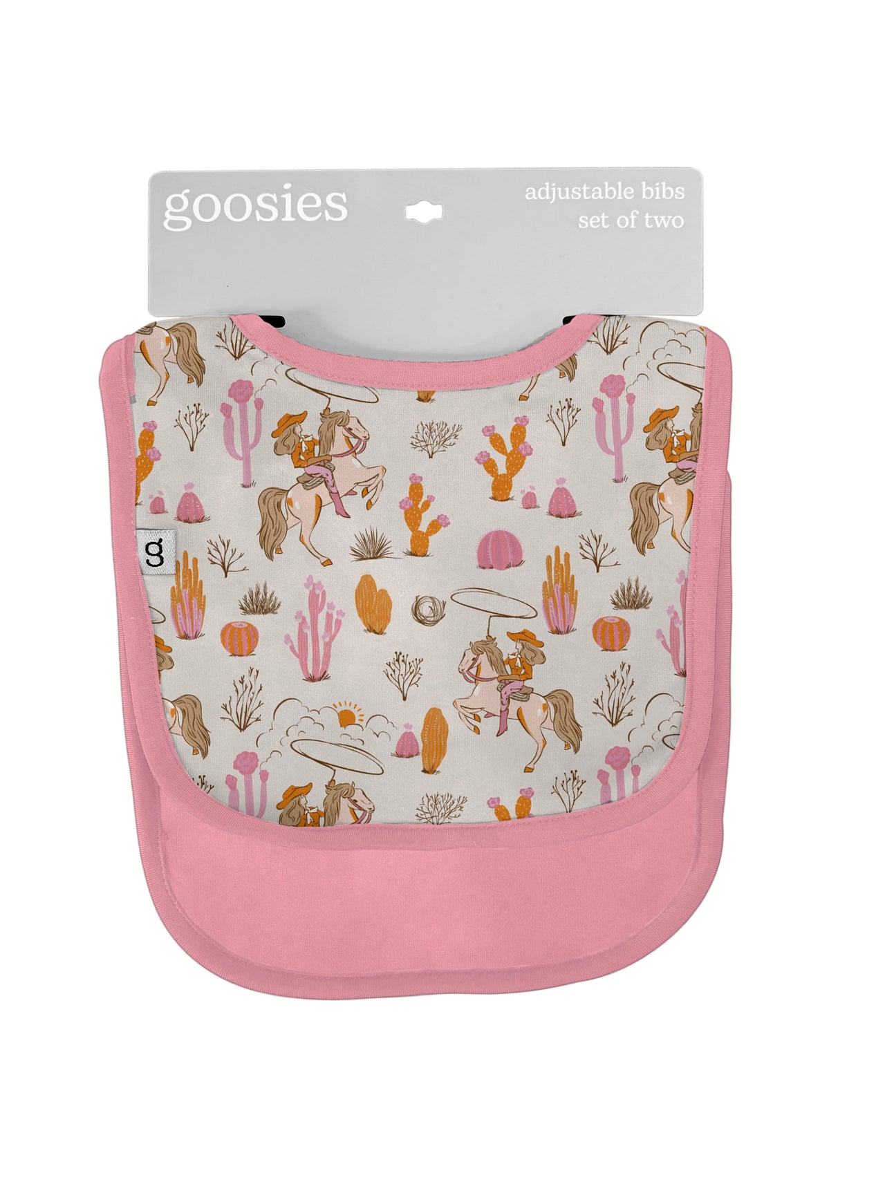 Bib Set by Goosies | Saddle Up, Cowgirl Goosies Baby