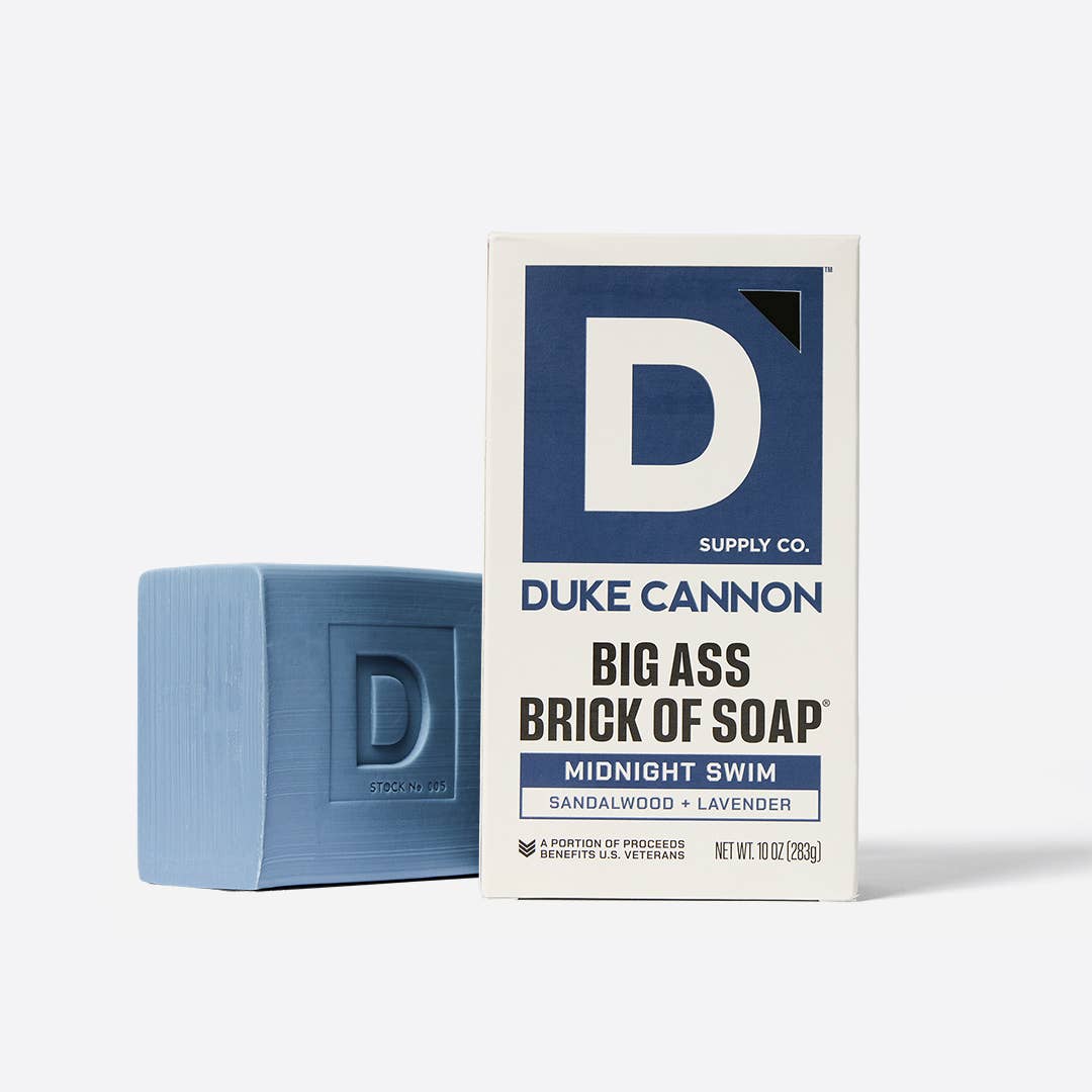 Big Ass Brick of Soap- Midnight Swim Duke Cannon