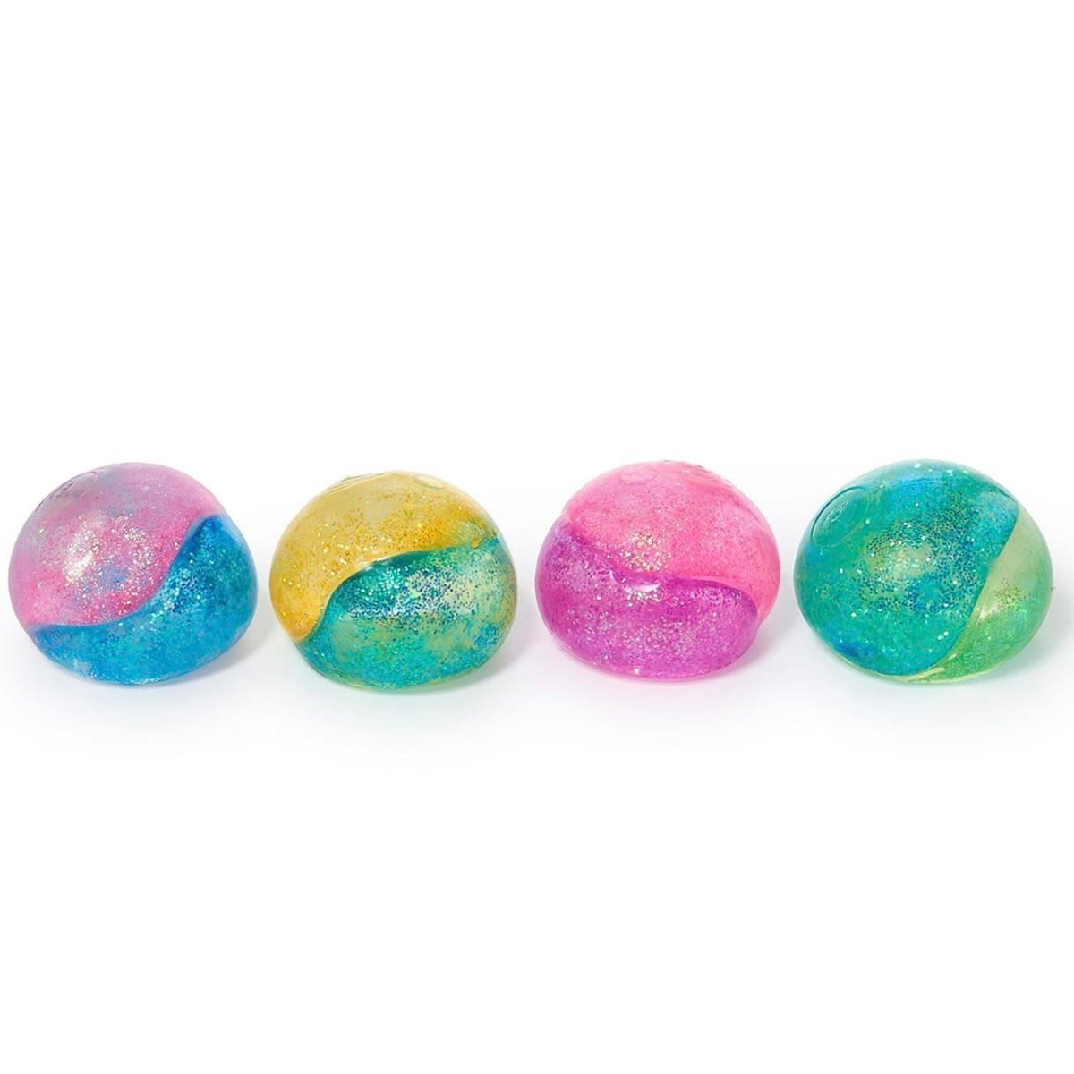 Big Blob Two-Tone Glitter Squishy Ball Two’s Company Squishy