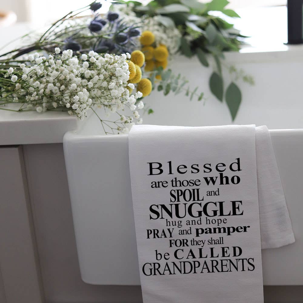 BLESSED GRANDPARENTS - TEA TOWEL Wildwood Landing