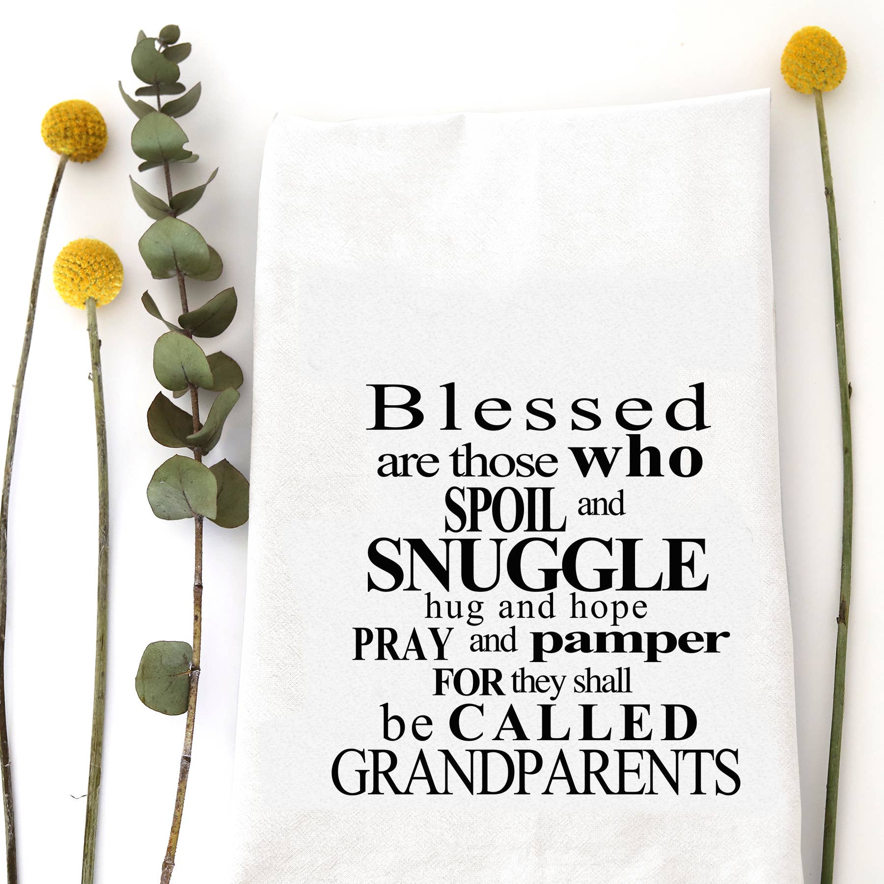 BLESSED GRANDPARENTS - TEA TOWEL Wildwood Landing