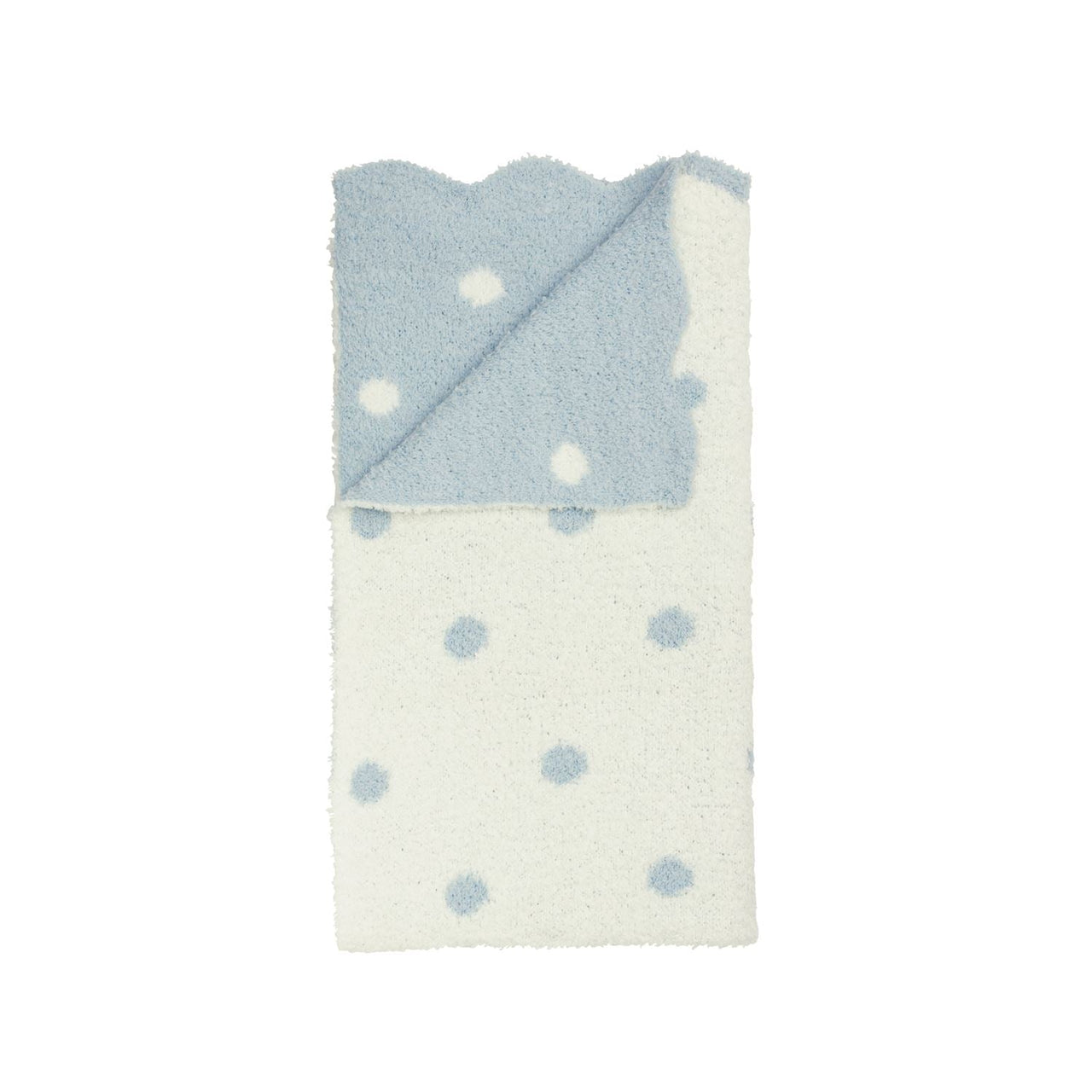 Blue Dot Chenille Blanket Mud Pie Baby & Toddler