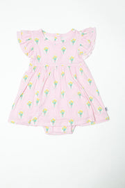Bodysuit Dress - Fancy Tulips Goosies Baby & Toddler Clothing