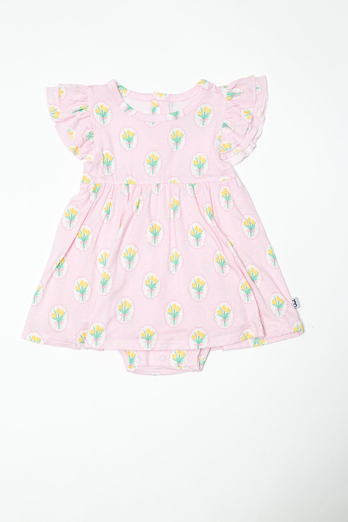 Bodysuit Dress - Fancy Tulips Goosies Baby & Toddler Clothing