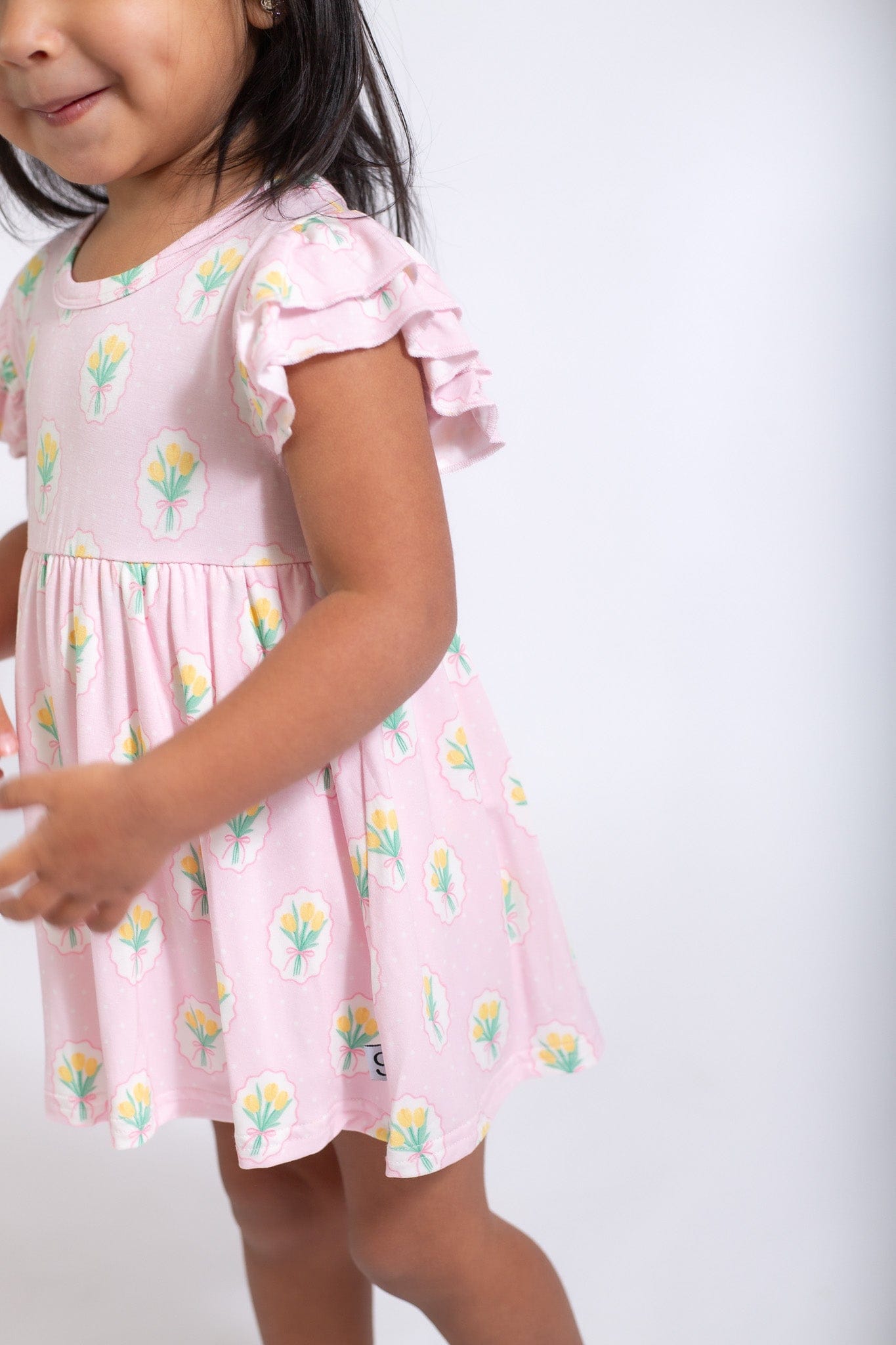 Bodysuit Dress - Fancy Tulips Goosies Baby & Toddler Clothing