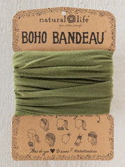 Boho Bandeau, Olive Natural Life Hair Accessory