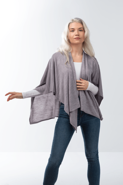 Bordeaux Cardi Wrap | Neutral Colors Ganz WRAP