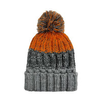 Thumbnail for Boys Fleece Lined Chunky Knit Marled Cuff Hat - 57232 Grand Sierra