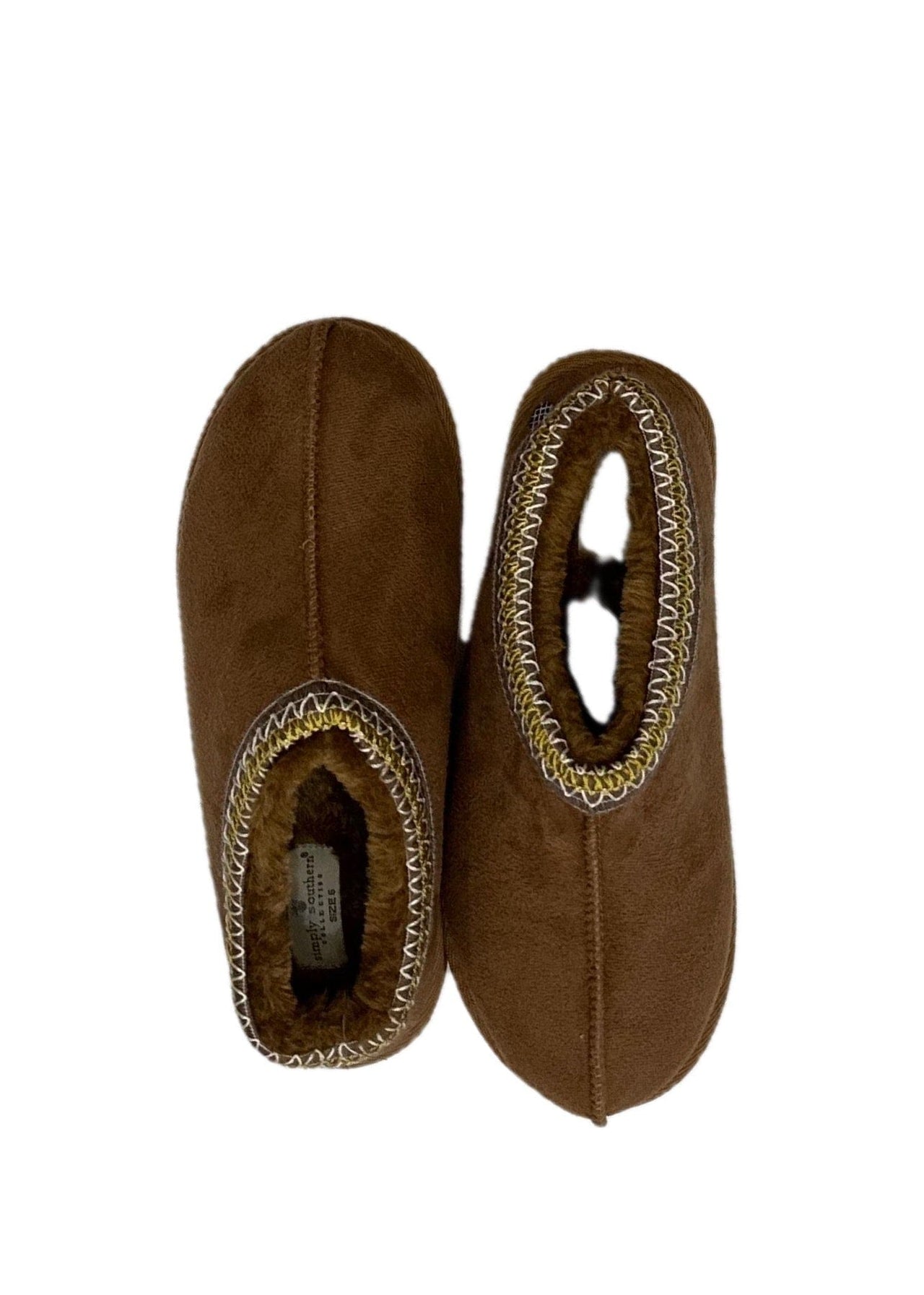 Brown Suede Mocassin Simply Southern Shoes