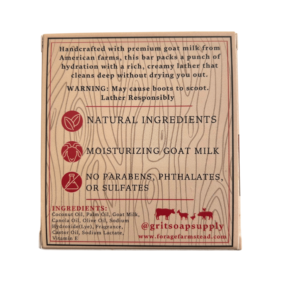 Buckshot Goat Milk Bar Soap Forage Farmstead Llc Bar Soap